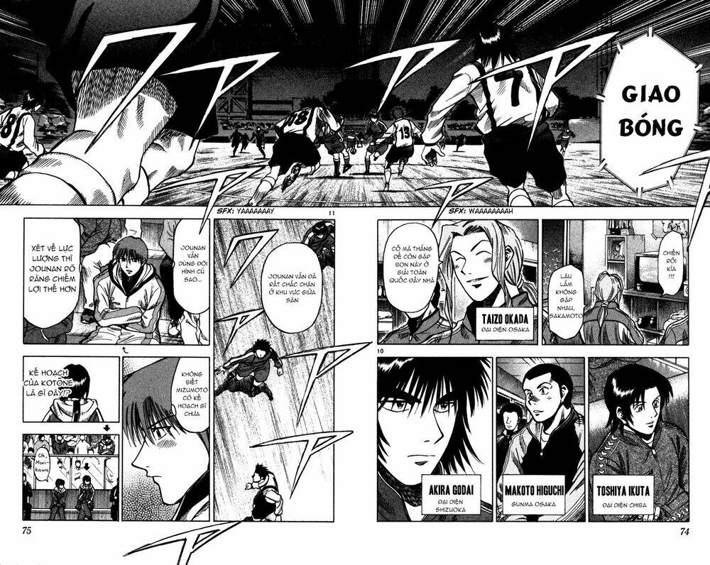 vũ điệu trên sân cỏ - fantasista chapter 127 9