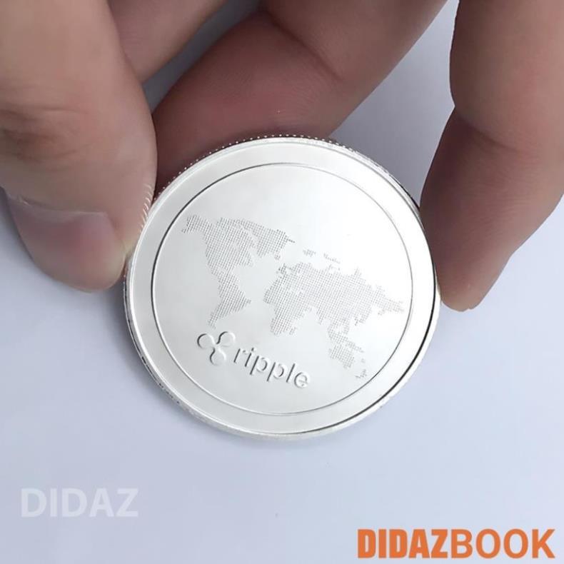 Đồng Xu XRP Ripple, Bɪтᴄᴏɪп mạ vàng, bạc làm đồ lưu niệm, sưu tầm, trang trí phòng làm việc, quà tặng khách hàng