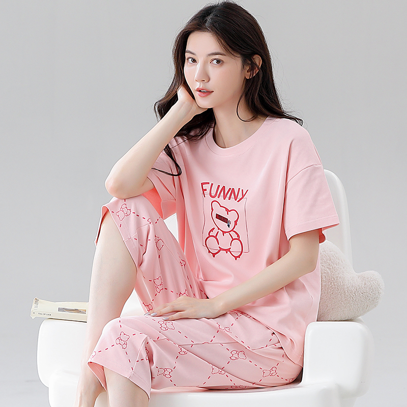 Quần áo mặc nhà cotton 5688