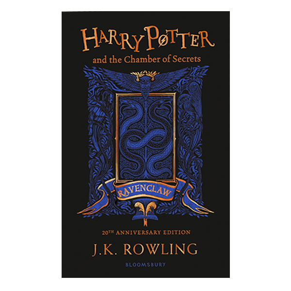 Harry Potter Part 2: Harry Potter And The Chamber Of Secrets (Paperback) Ravenclaw Edition (Harry Potter và Phòng chứa bí mật) (English Book)