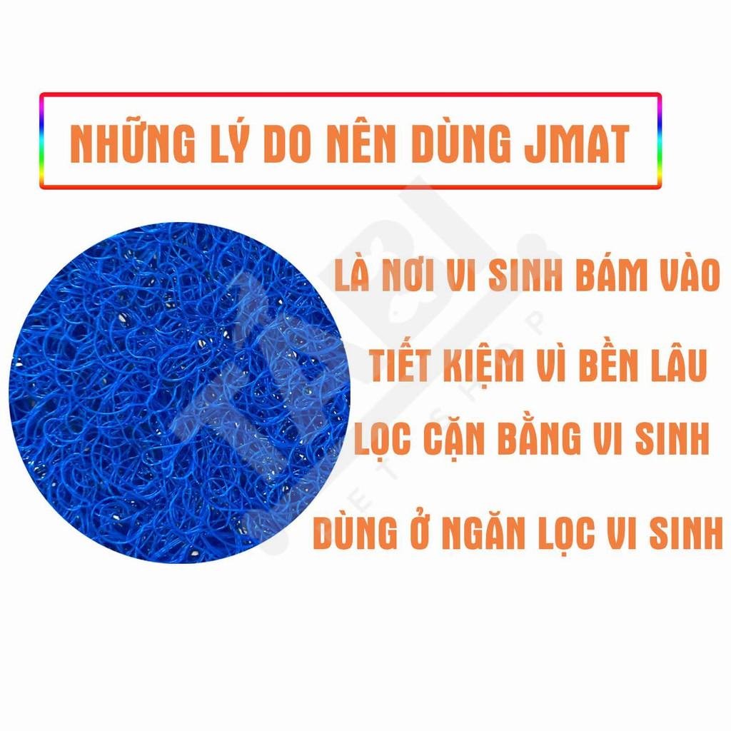 Tấm JMAT KHÔNG KEO 25x50CM - Vật Liệu Lọc Tấm Bùi Nhùi Lọc Nước Hồ Cá Rồng, Koi,… 