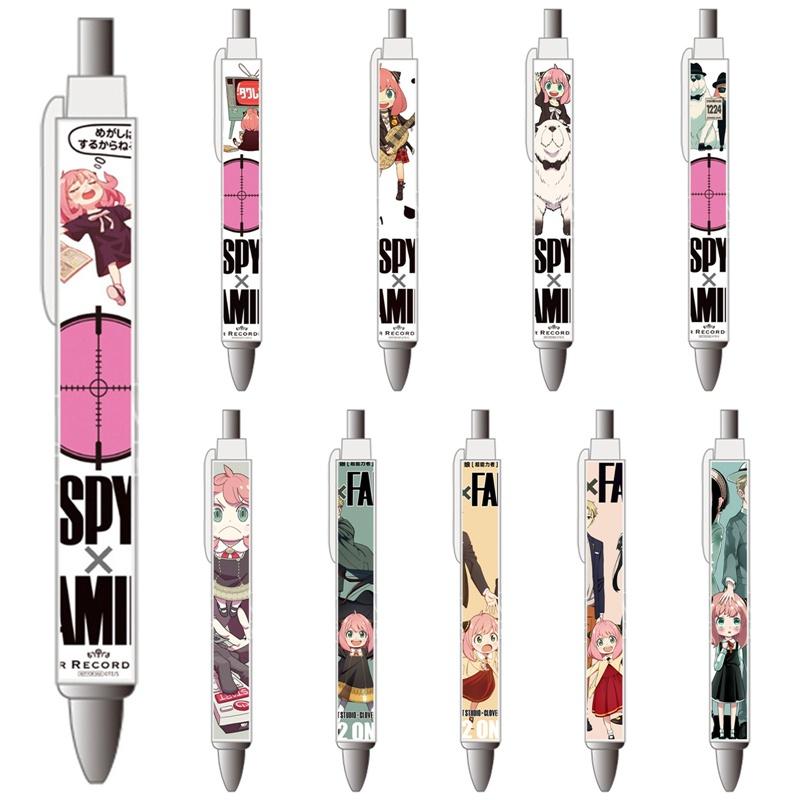 Bút Bi Tự Động 1.0mm In Hình Anime Cho Học Sinh