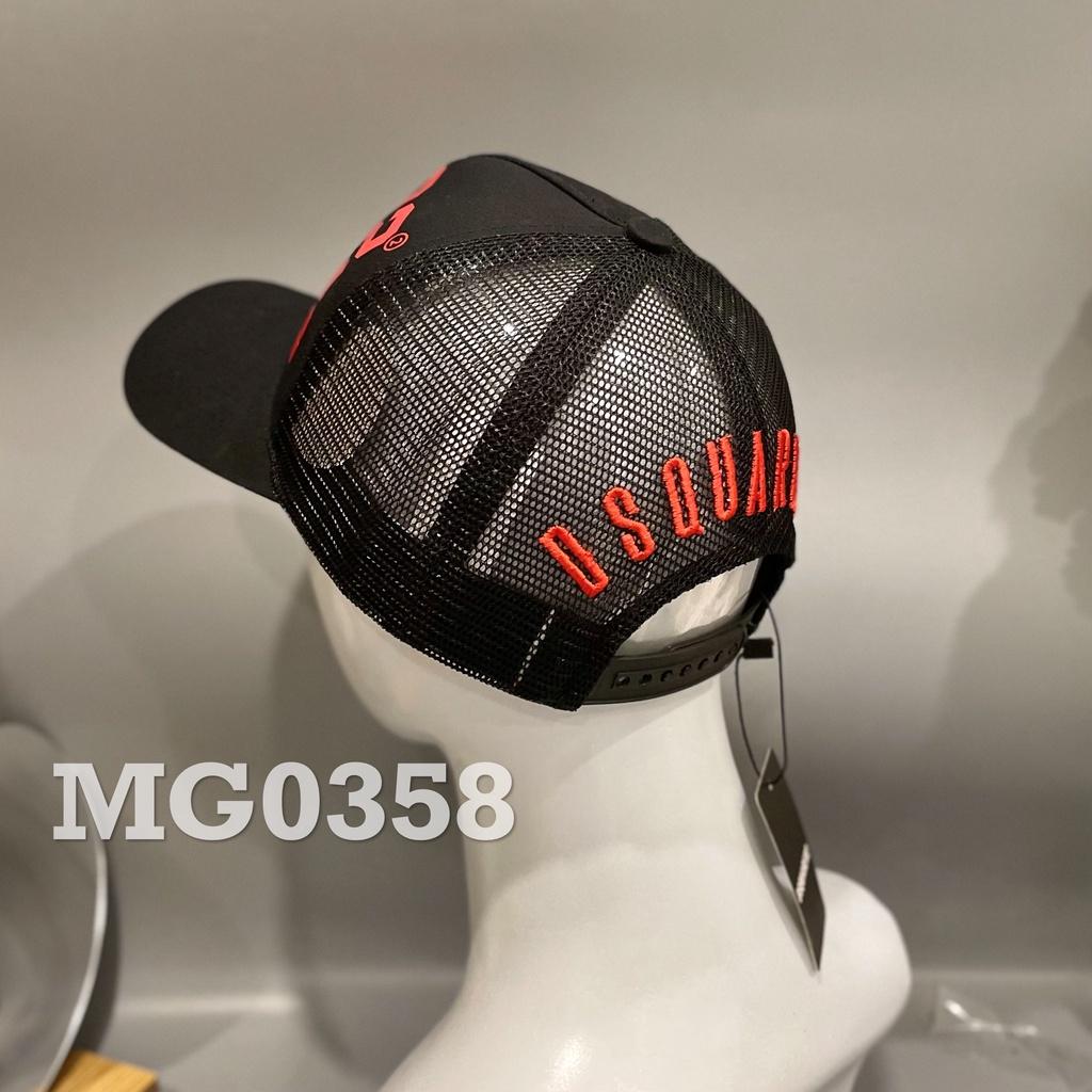 Nón Lưỡi Trai Nam Nữ Nón kết Lưới đẹp DSQ Unisex Logo Thêu Nổi Thiết Kế Thời TrangFreesizeMonoshop