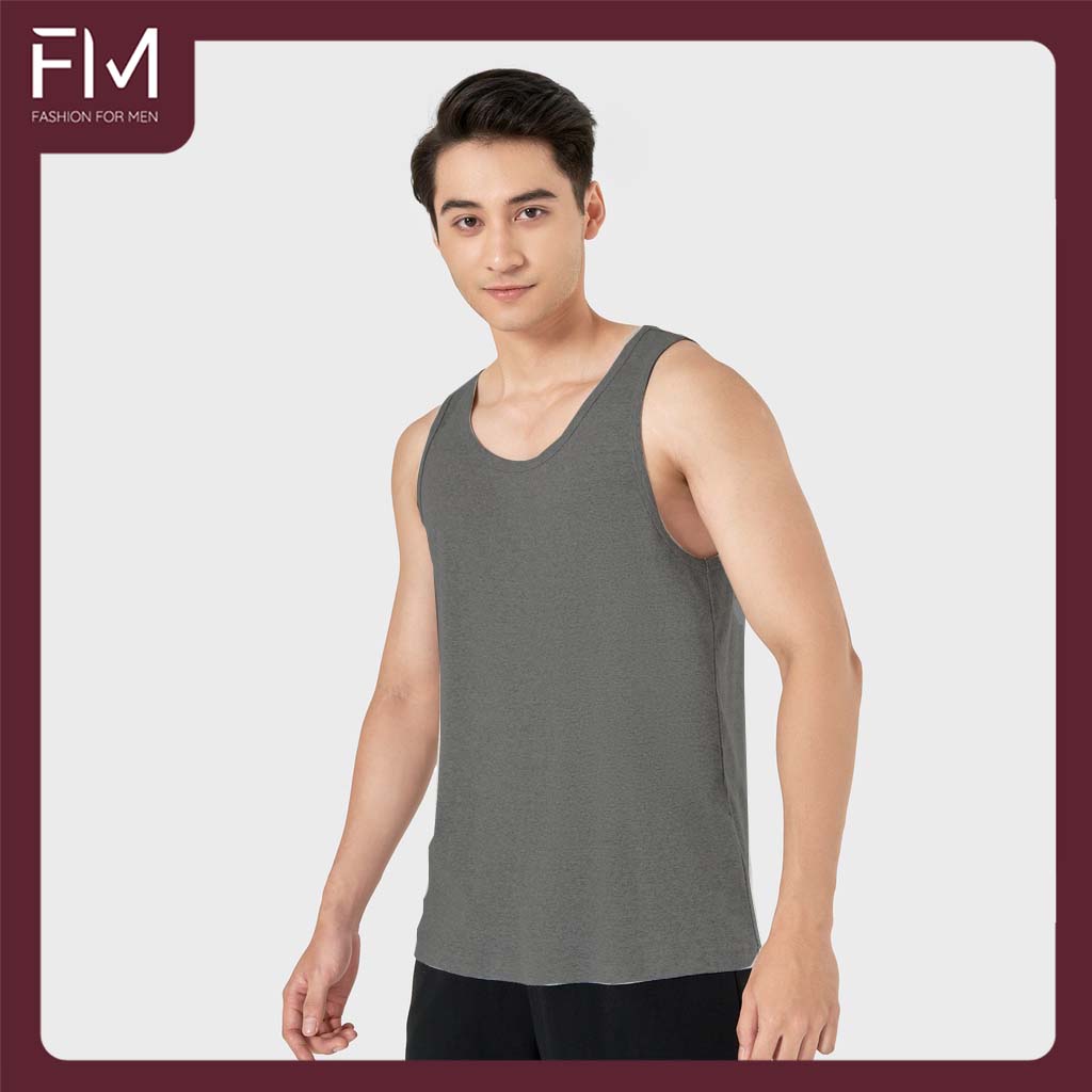 Áo thun ba lỗ nam, chất thun cotton mềm  mại, thoải mái, có size 4XL cho người 100kg- FORMEN SHOP- FMTT004