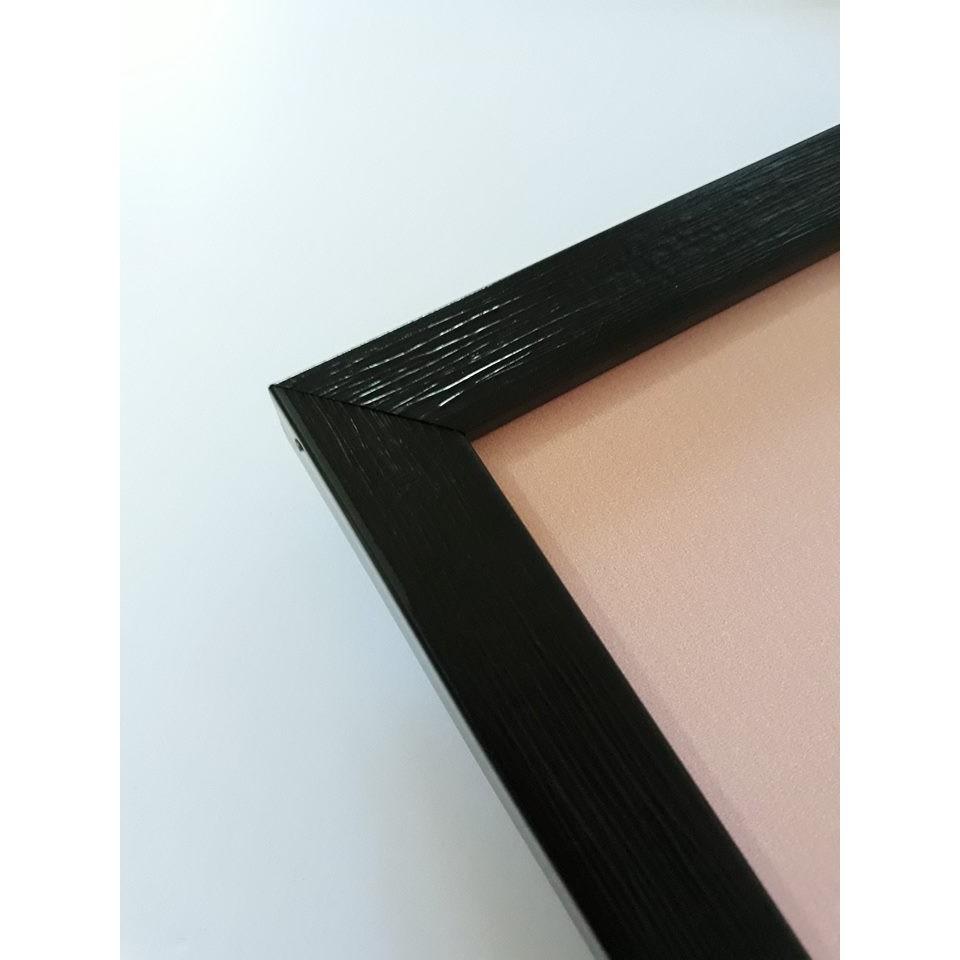 Tranh canvas hươu 50x70 gồm khung composit tặng đinh treo tranh