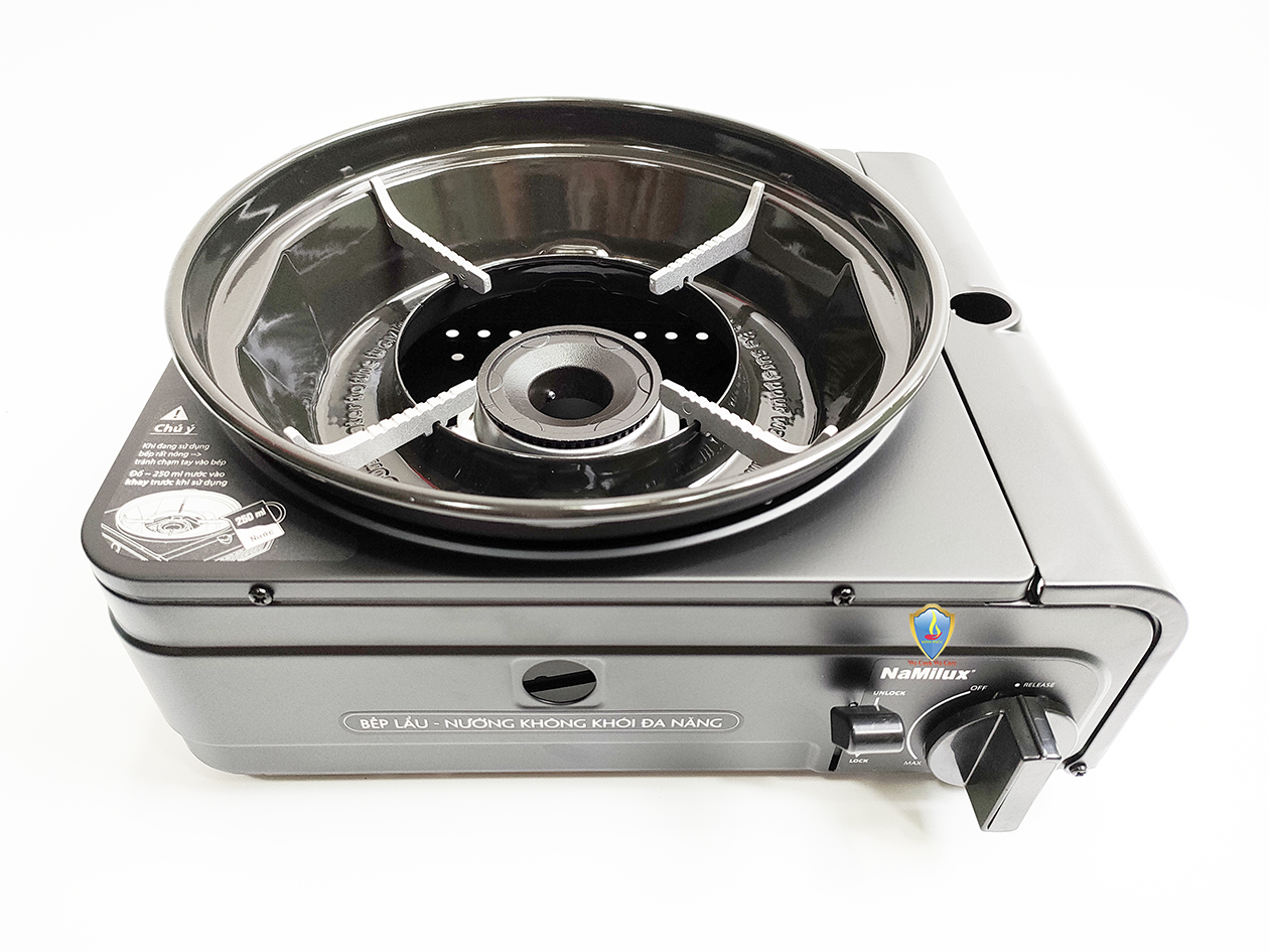 Bếp lẩu - nướng không khói đa năng Namilux NA-GS2821PF - HÀNG CHÍNH HÃNG NAMILUX