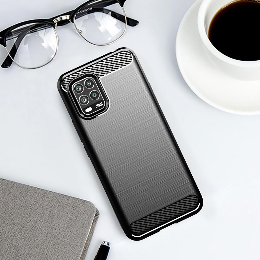 Ốp lưng cho Xiaomi Mi 10 10 Pro 10 Lite dẻo Carbon phay xước chống sốc chống vân tay