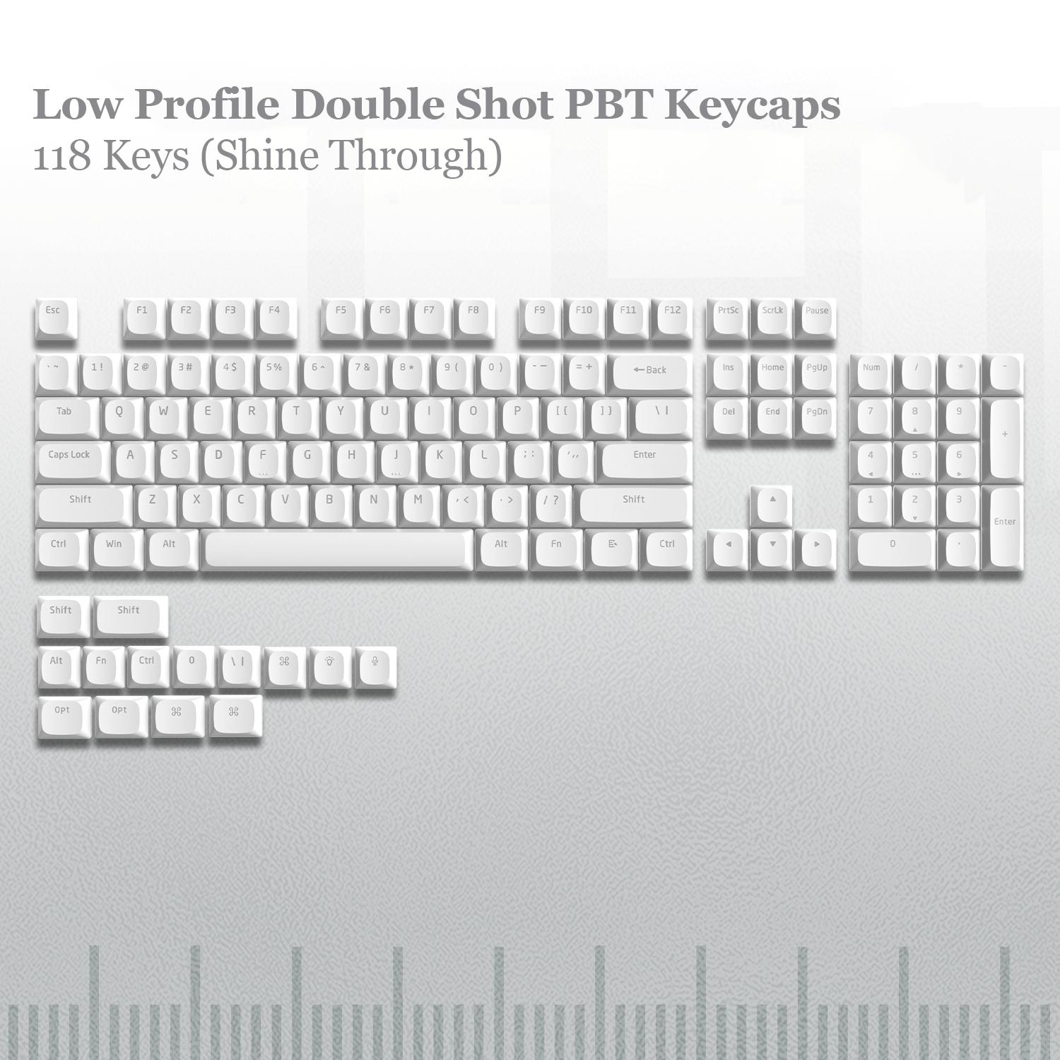 Nét Keycaps 118 Phím Chân Trời Phím PBT Mũ Cherry Gateron MX Công Tắc Bàn Phím Cơ Với Tác Phẩm Bố Trí Hoa Kỳ Và Vương Quốc Anh