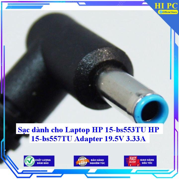 Sạc dành cho Laptop HP 15-bs553TU HP 15-bs557TU Adapter 19.5V 3.33A - Kèm Dây nguồn - Hàng Nhập Khẩu