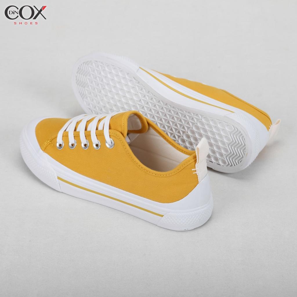 Giày Sneaker Nữ Dincox/Coxshoes C20 Yellow Sang Trọng Đơn Giản