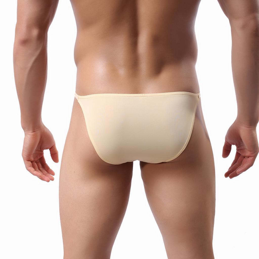 2x Fashion Men Underwear Low Waist String Penis Pouch Briefs Trunks Pack Adjustable Summer