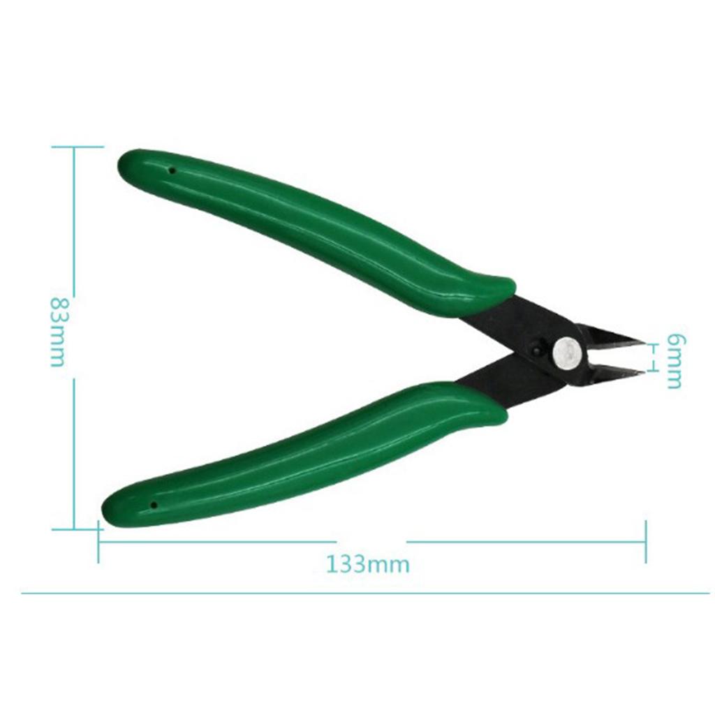 High Carbon Steel Plastic Nippers Diagonal Cutting Pliers Electrical Wire Nipper