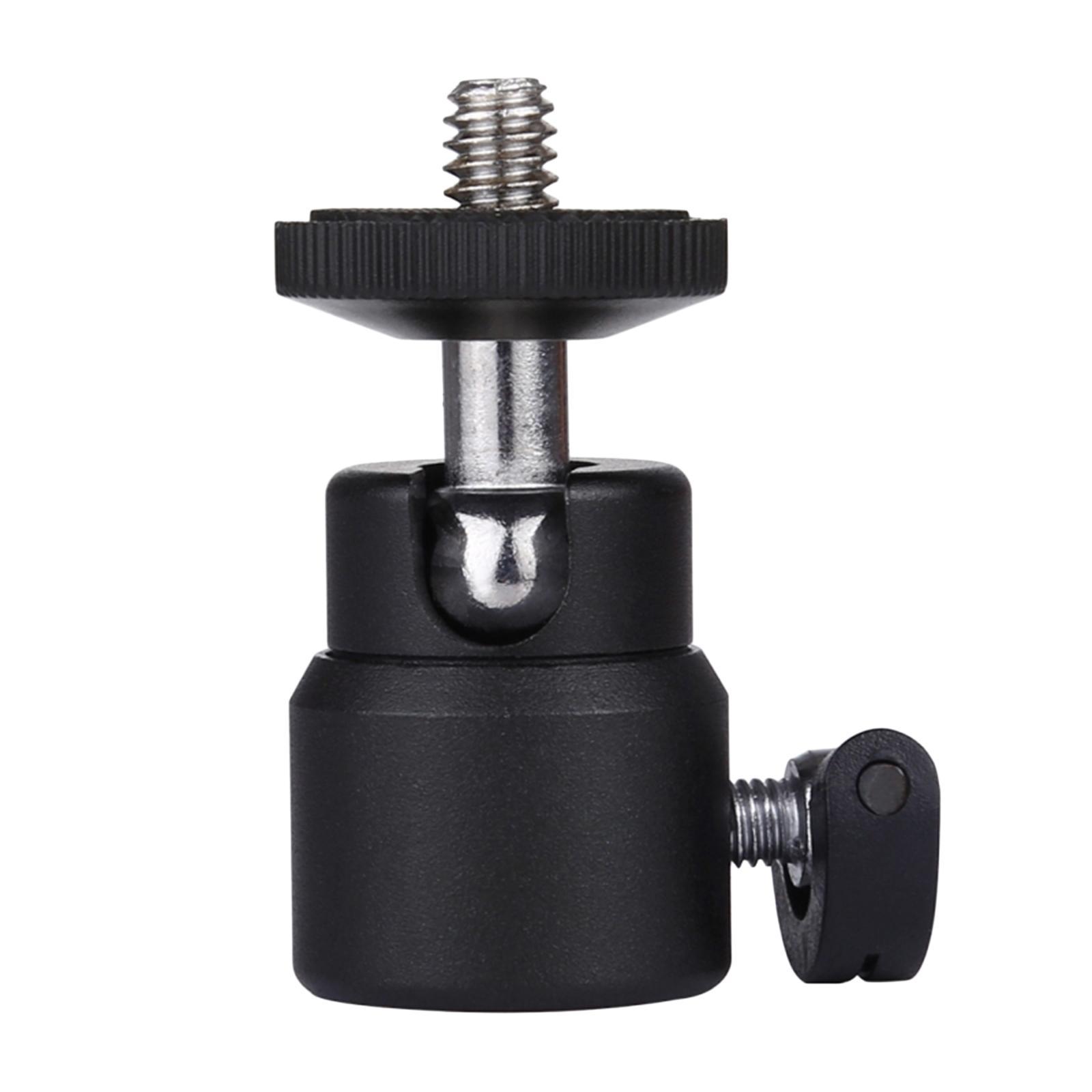Camera Ball Head Standard 1/4inch Screw Base 90Degree rotatable Tripod Ball Head