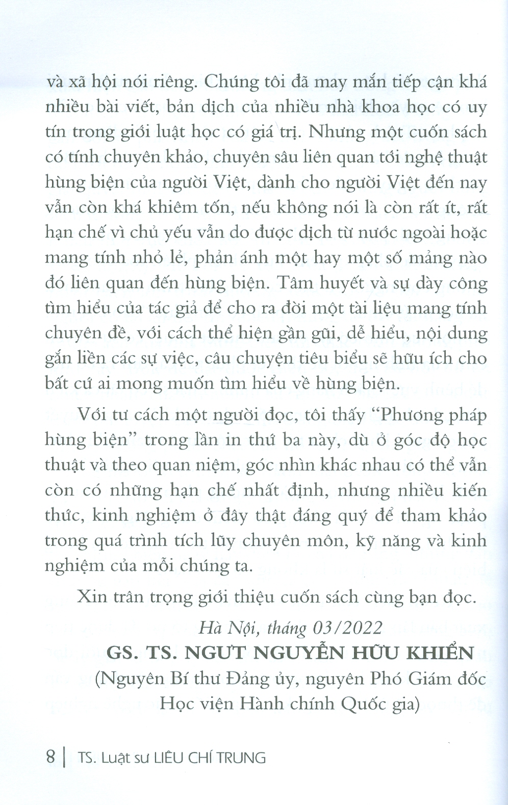 Phương Pháp Hùng Biện (In lần thứ ba, có chỉnh sửa, bổ sung)