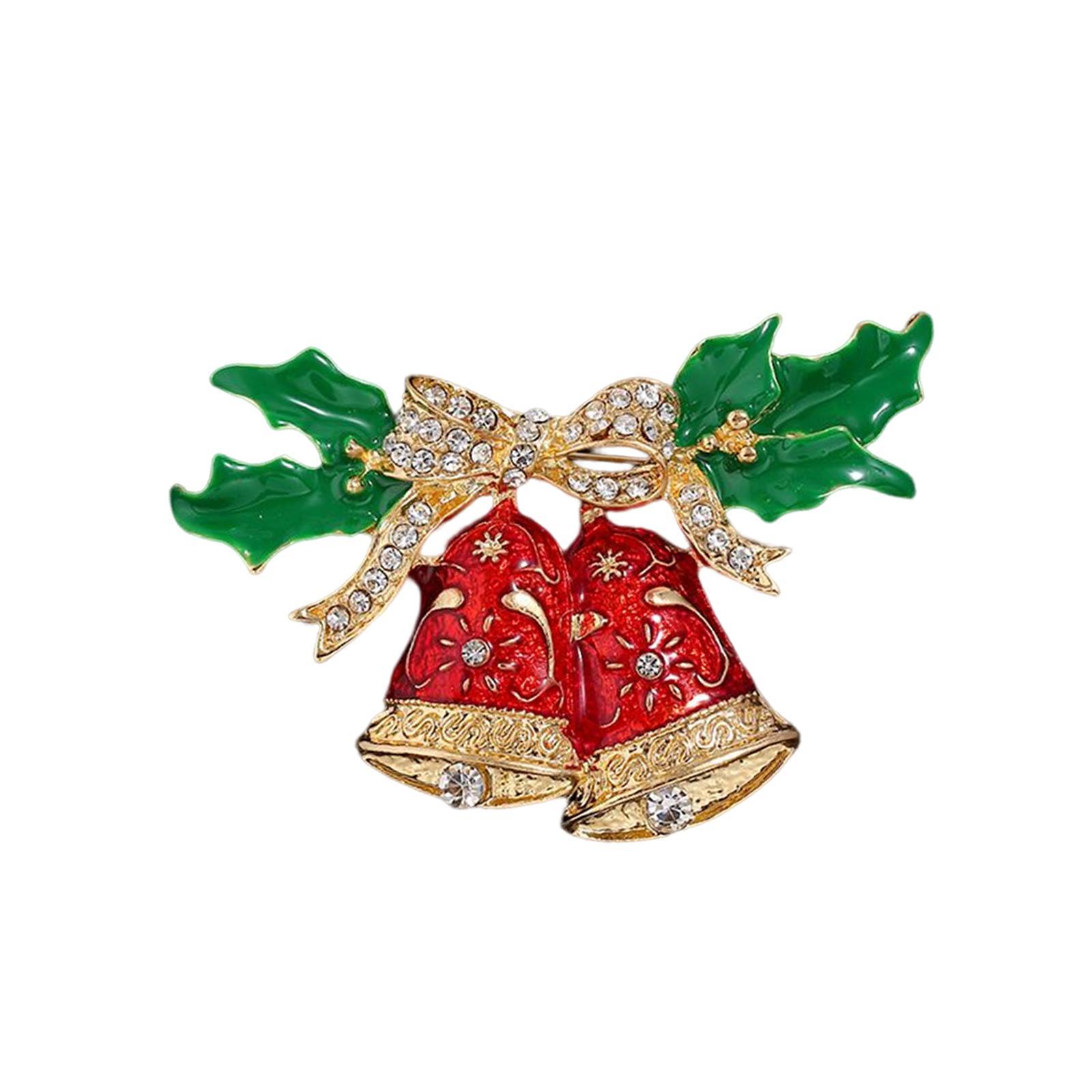 Elegant Christmas Brooch Pins Lapel Brooch for Clothes