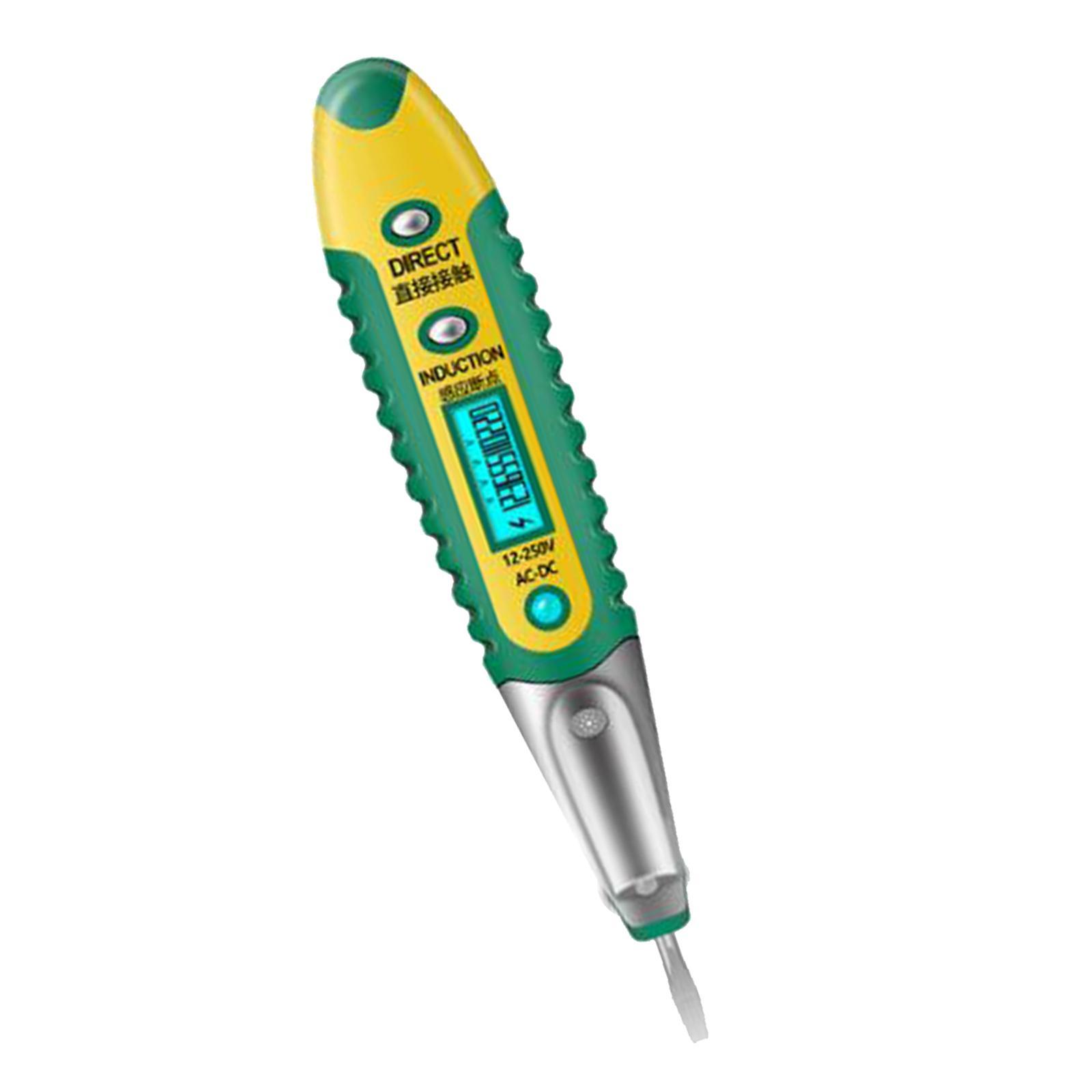 Voltage Tester 12V-250V Portable Circuit Tester Tool Voltage Pen Screwdriver