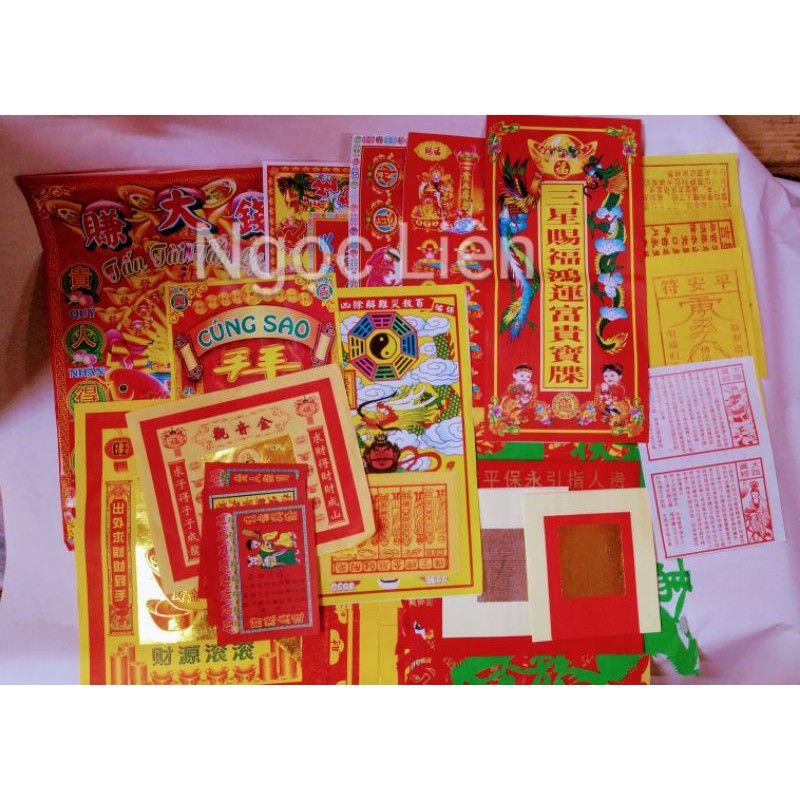 Giấy cúng Sao Thuỷ Diệu chiếu mệnh