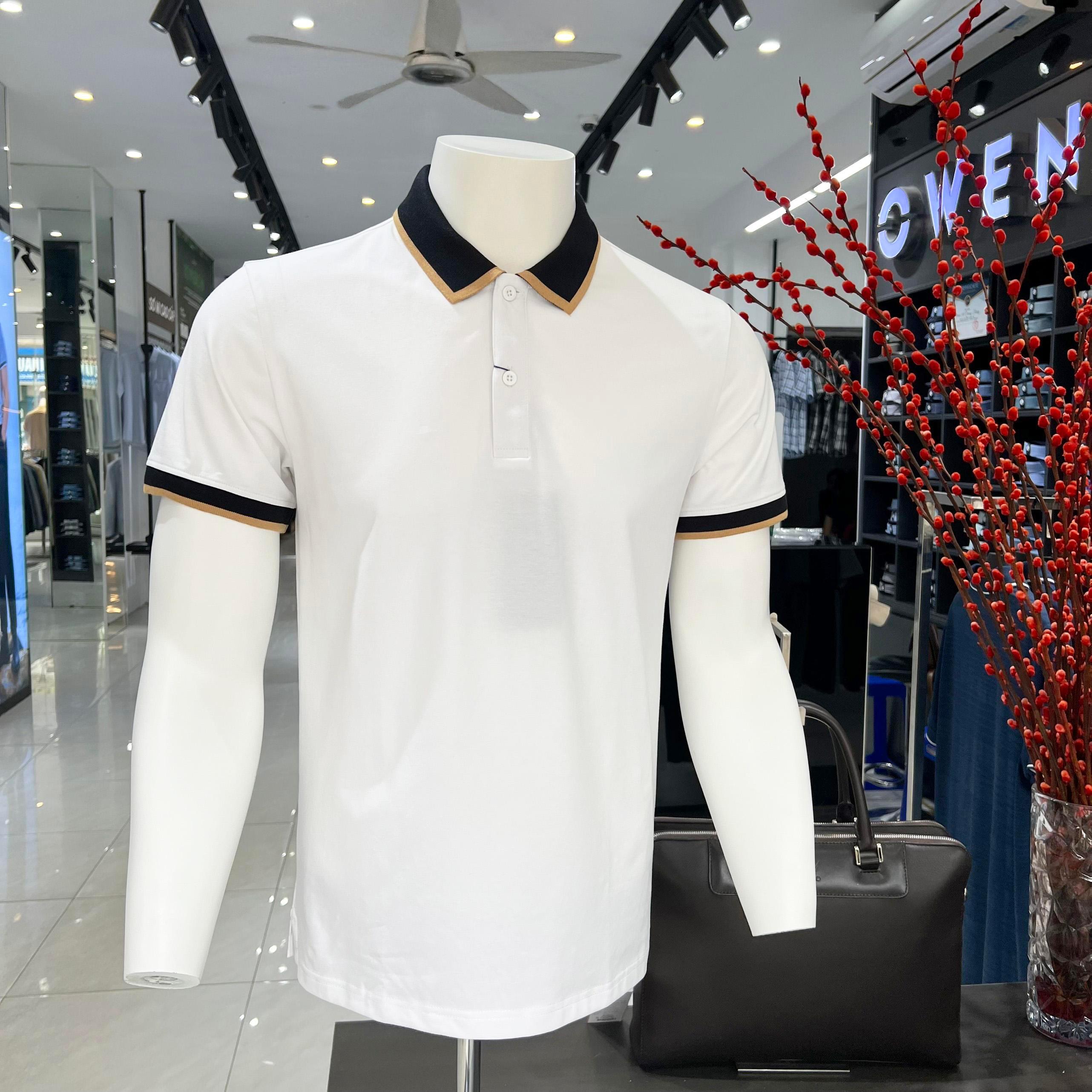 Áo Polo nam Owen chất Cotton thấm hút mồ hôi thoáng mát Mã APV231382