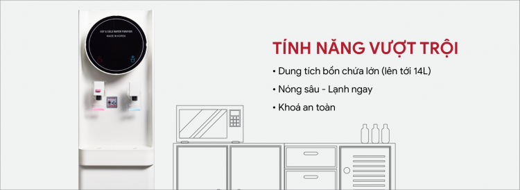 Máy lá»c nưá»c nóng lạnh CNC900S