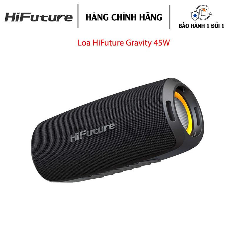 Loa Bluetooth Di Động HiFuture Gravity (45W, Nhỏ Gọn, Di Động, IPX7 Waterproof,Supper Bass) CHỐNG NƯỚC - Hàng Chính Hãng