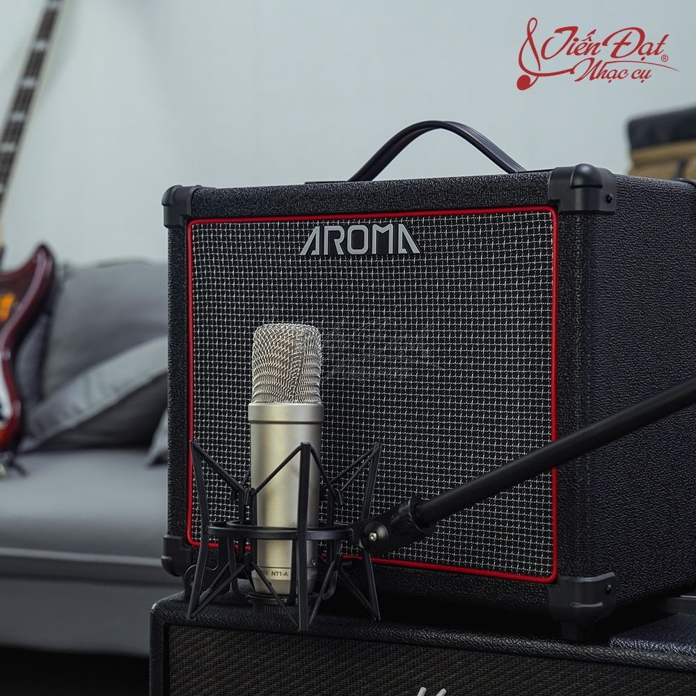 Ampli, Amly, Âm ly Guitar Bass AROMA AG-30B, Có Bluetooth, 30W