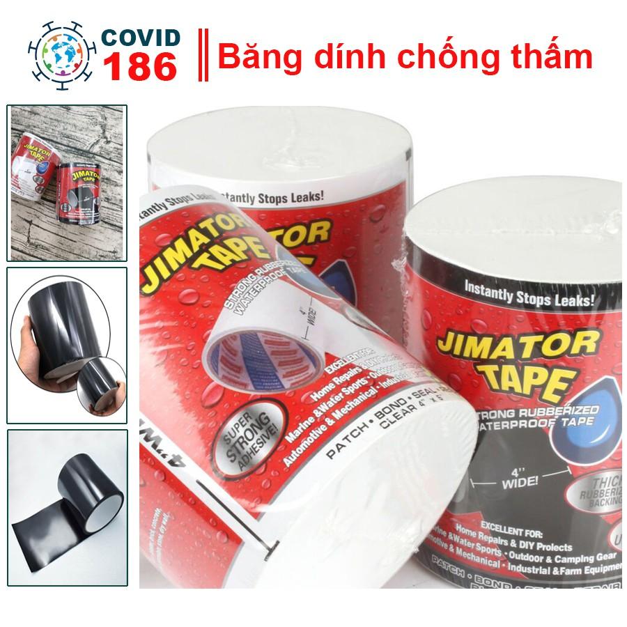 Băng keo chống chịu nước siêu dính jimator tape, Hộp Băng Keo đa năng