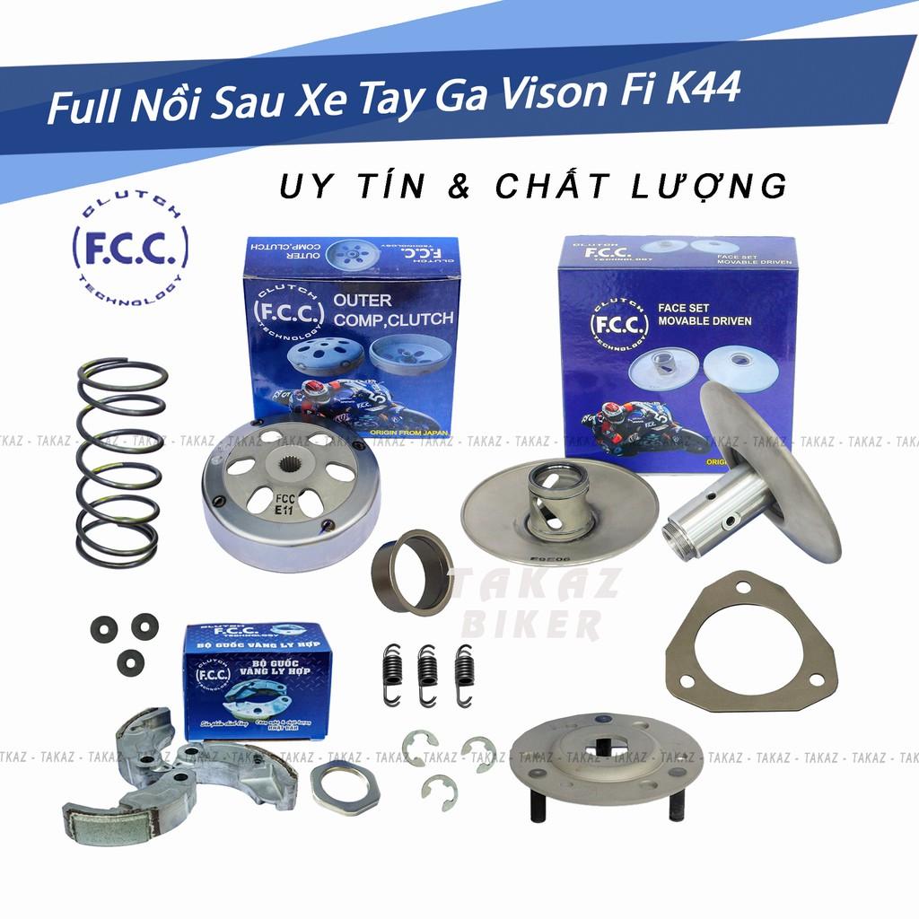 A8 Full Bộ Nồi Sau FCC Xe Vison Fi K44 Đời 2014 Hãng FCC