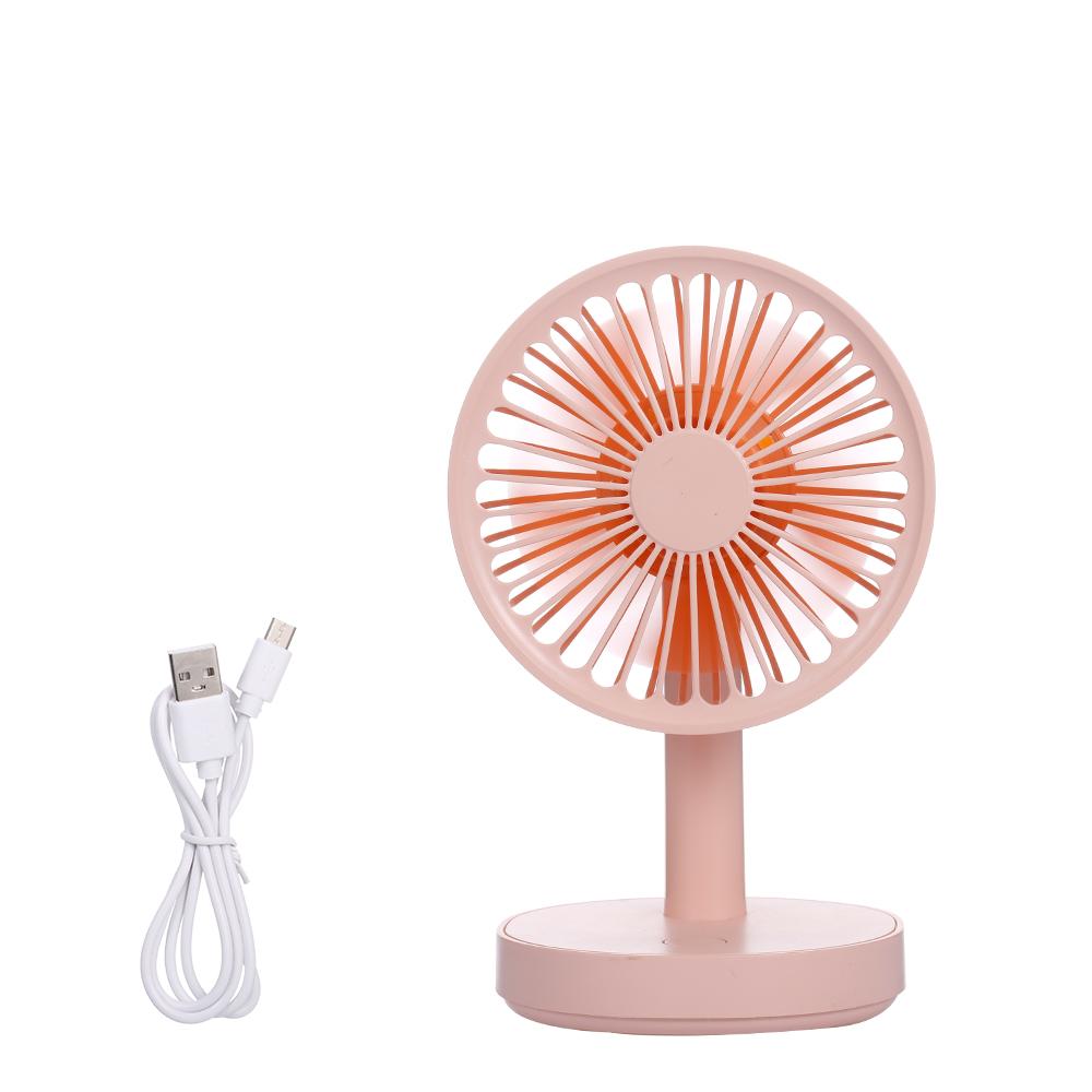 Quạt cầm tay để bàn mini sạc USB, ba chế độ quạt