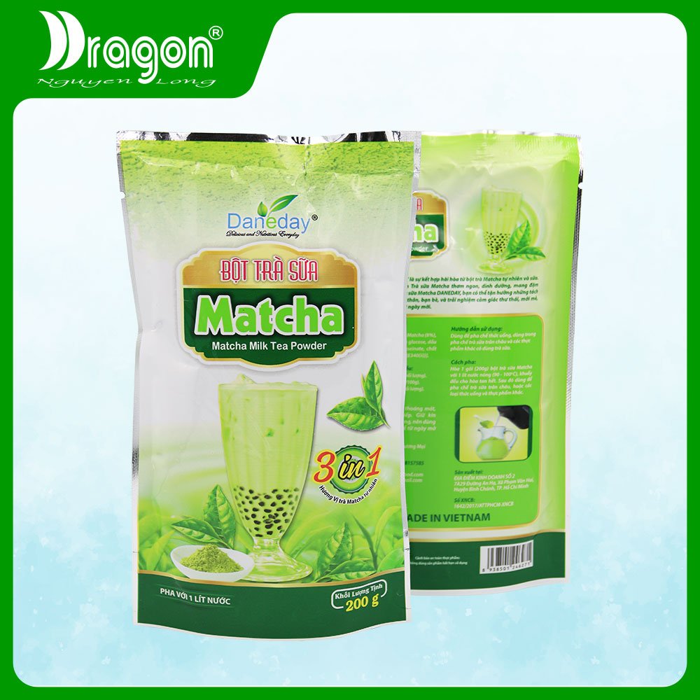 Bột Trà Sữa Matcha Daneday 200 gram