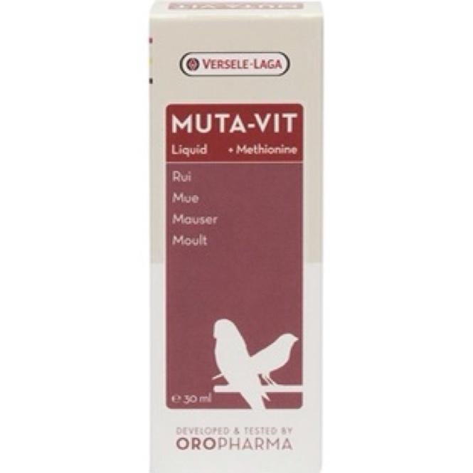 Vitamin hỗ trợ thay lông cho chim cảnh Versele-Laga Oropharma Muta-Vit dạng nước - Nguyên chai 30ml