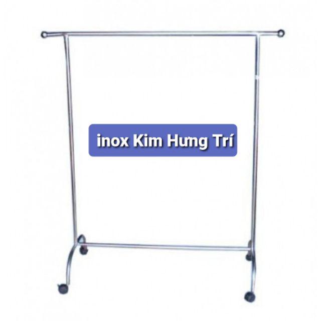 Sào phơi đồ đơn Inox cao cấp không có khoen