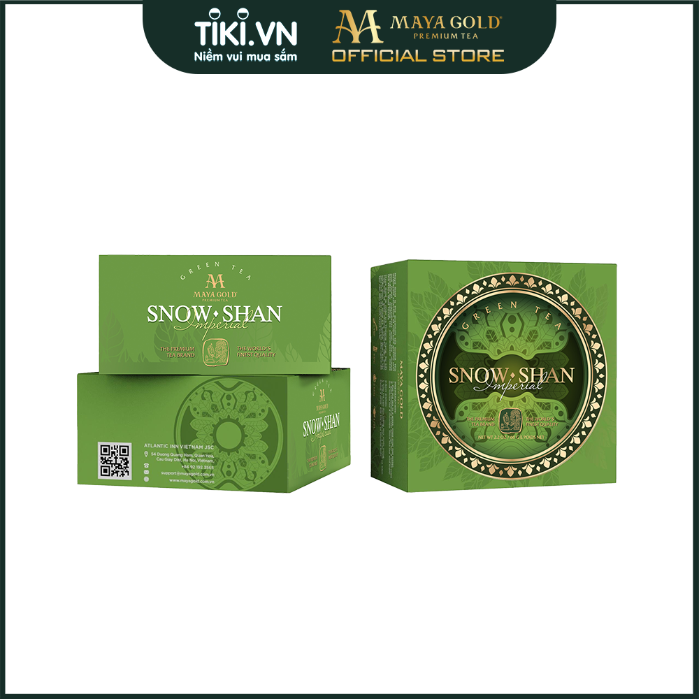 Trà Shan tuyết cổ thụ Hà Giang - Snow Shan Imperial -Maya Gold Premium Tea (60 gram)