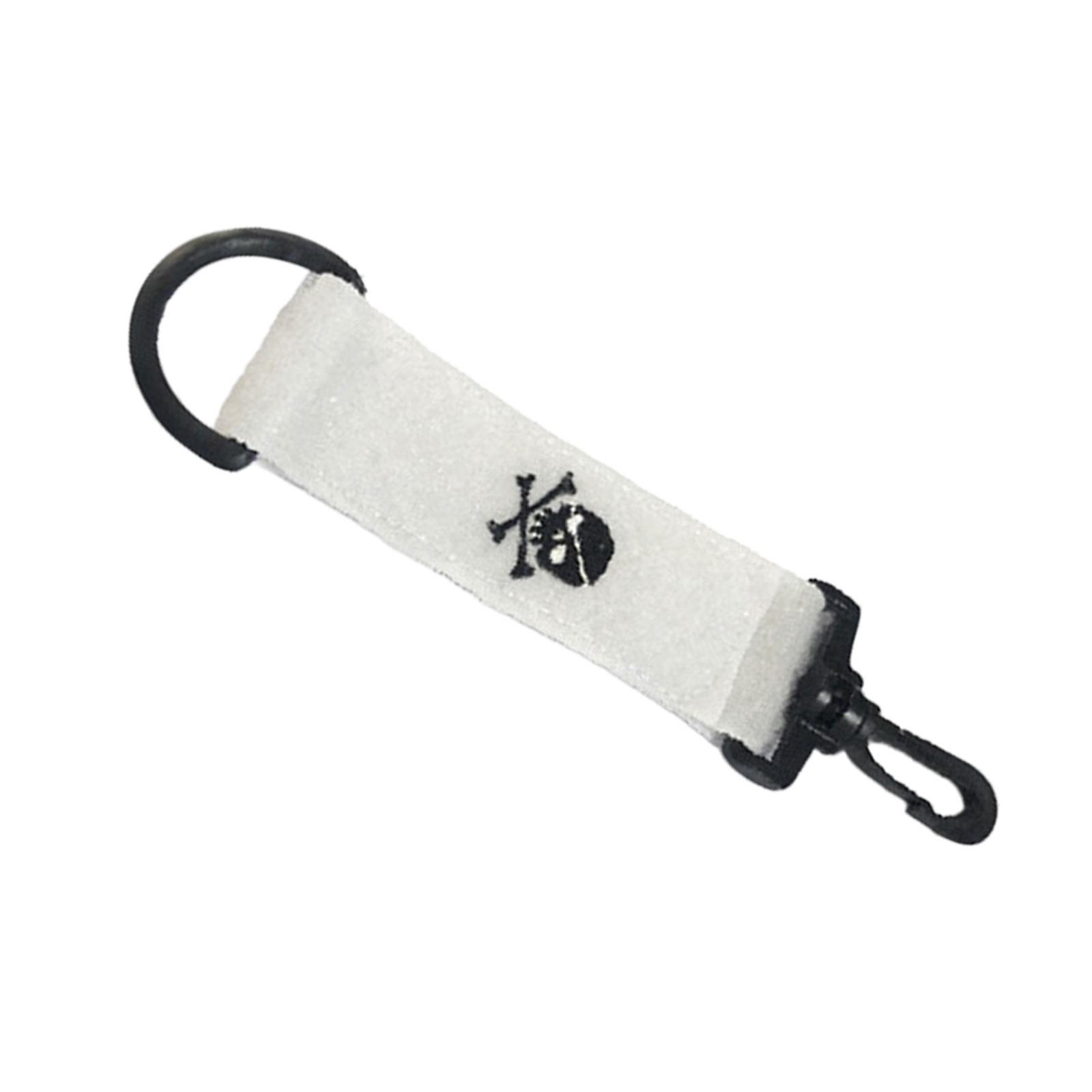 Golf Glove Keeper Portable Golf Towel with Hook for Outdoor Climbing Workout