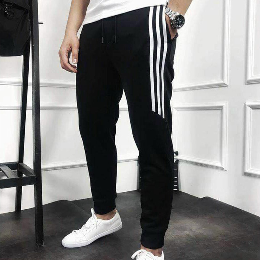 Quần dài thể thao nam Jogger 3 sọc lửng ống bo trẻ trung năng động Micado