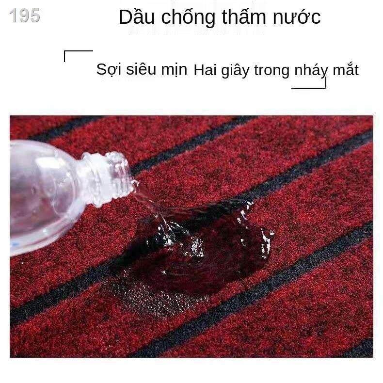 Thảm sàn nhà bếp cửa phòng tắm thấm nước chống trượt hộ gia đình tùy chỉnh nhập cảnh chân