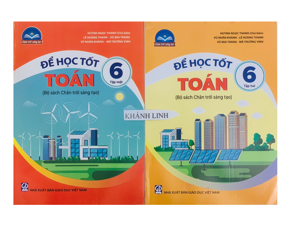 Sách - Combo Để học tốt Toán 6 - tập 1 + 2 ( chân trời sáng tạo )