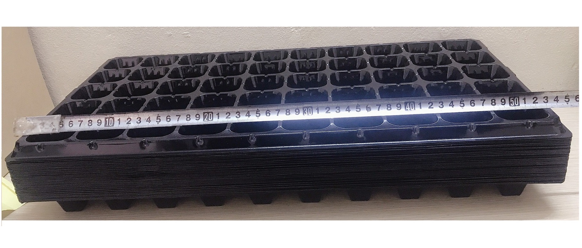 50 Khay Nhựa PVC 50 Lỗ Ươm Cây Tiện Lợi, Dễ Sử Dụng, Tích Kiệm Diện Tích