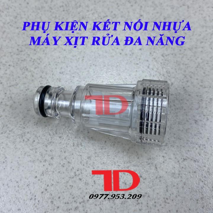 Phụ kiện đầu kết nối nhựa trong máy xịt rửa đa năng