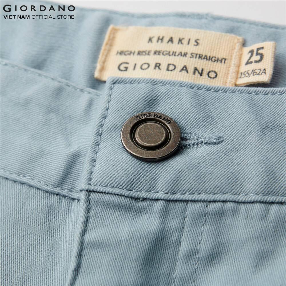 Quần kaki lửng nữ Giordano 05421260