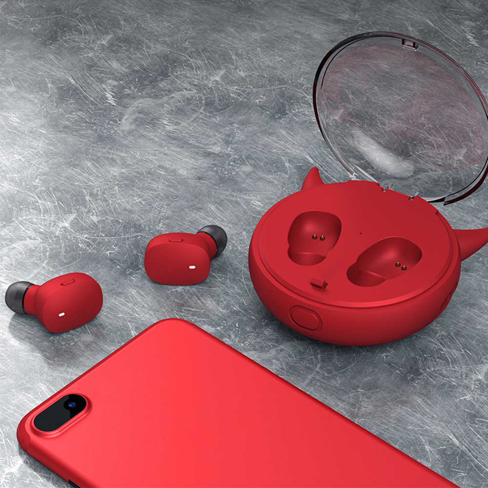 Tai nghe không dây Điều khiển cảm ứng Binaural BT V5.0 i12 tws thể thao siêu trầm cho iOS Android