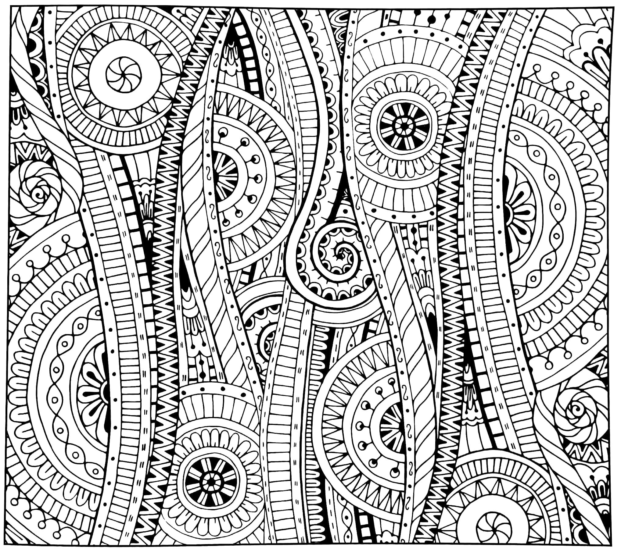 Colour ‘N’ Relax: Seamless Patterns