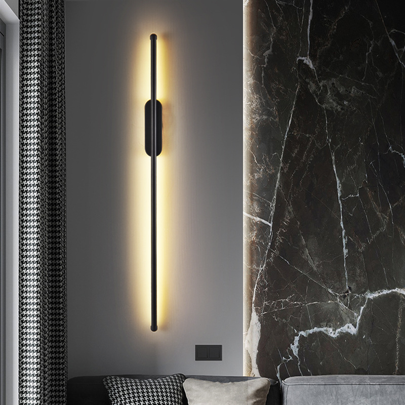 Đèn Treo Tường Trang Trí Phòng Khách Phòng Ngủ Hiện Đại Simplicity Studio - Ánh sáng vàng