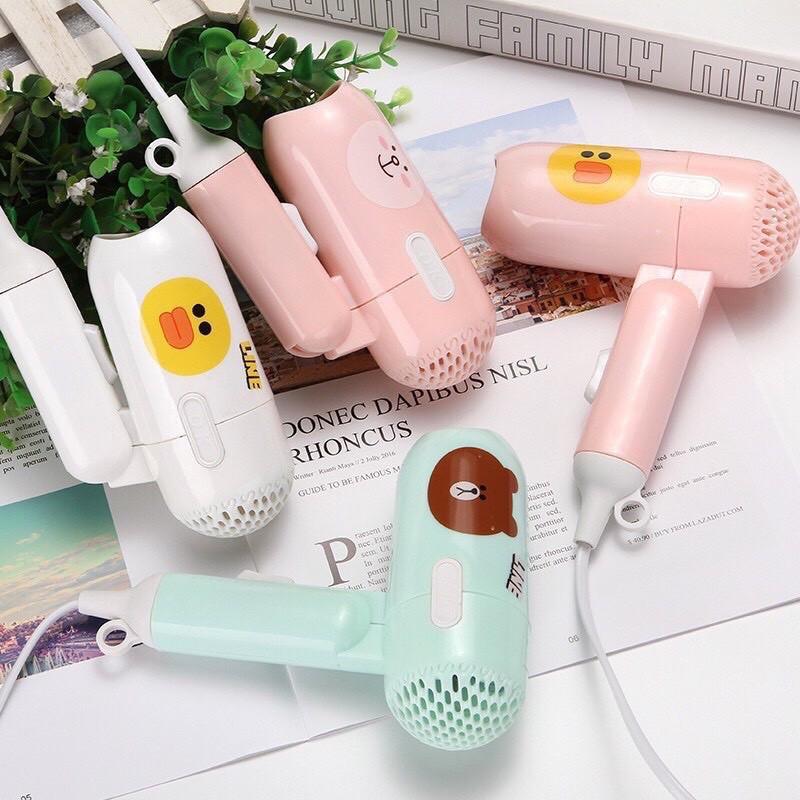 Máy sấy tóc mini icon siêu kute bỏ túi