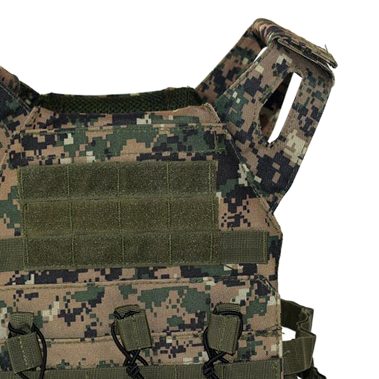 Vest Trainning Combat Swat Assault Shooting Hunting Outdoor Molle Vest