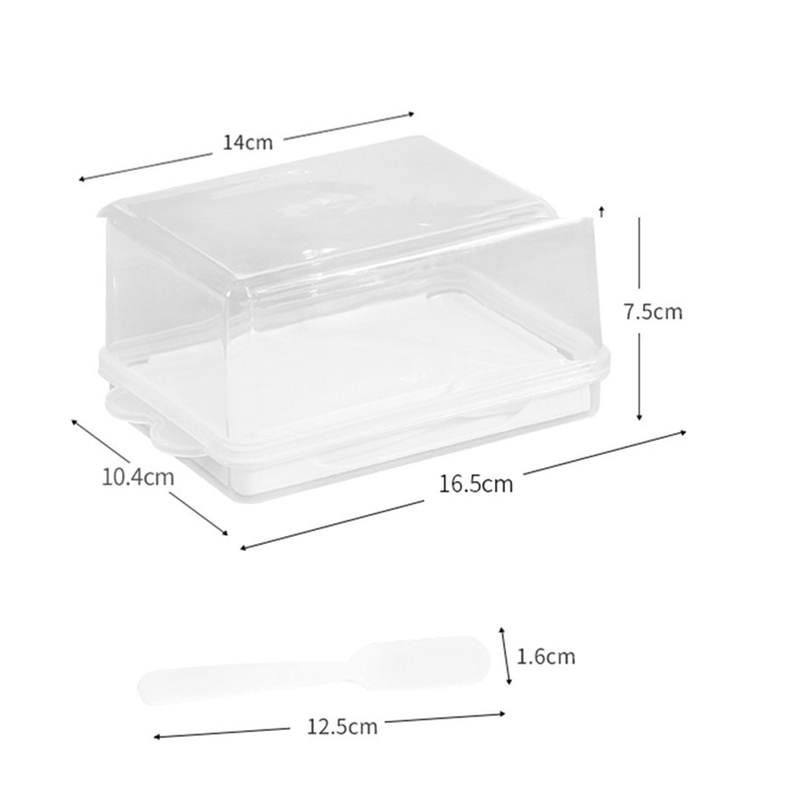 2 in 1 Butter Dish Vintage Butter Serving Tray with Lid  Slicer