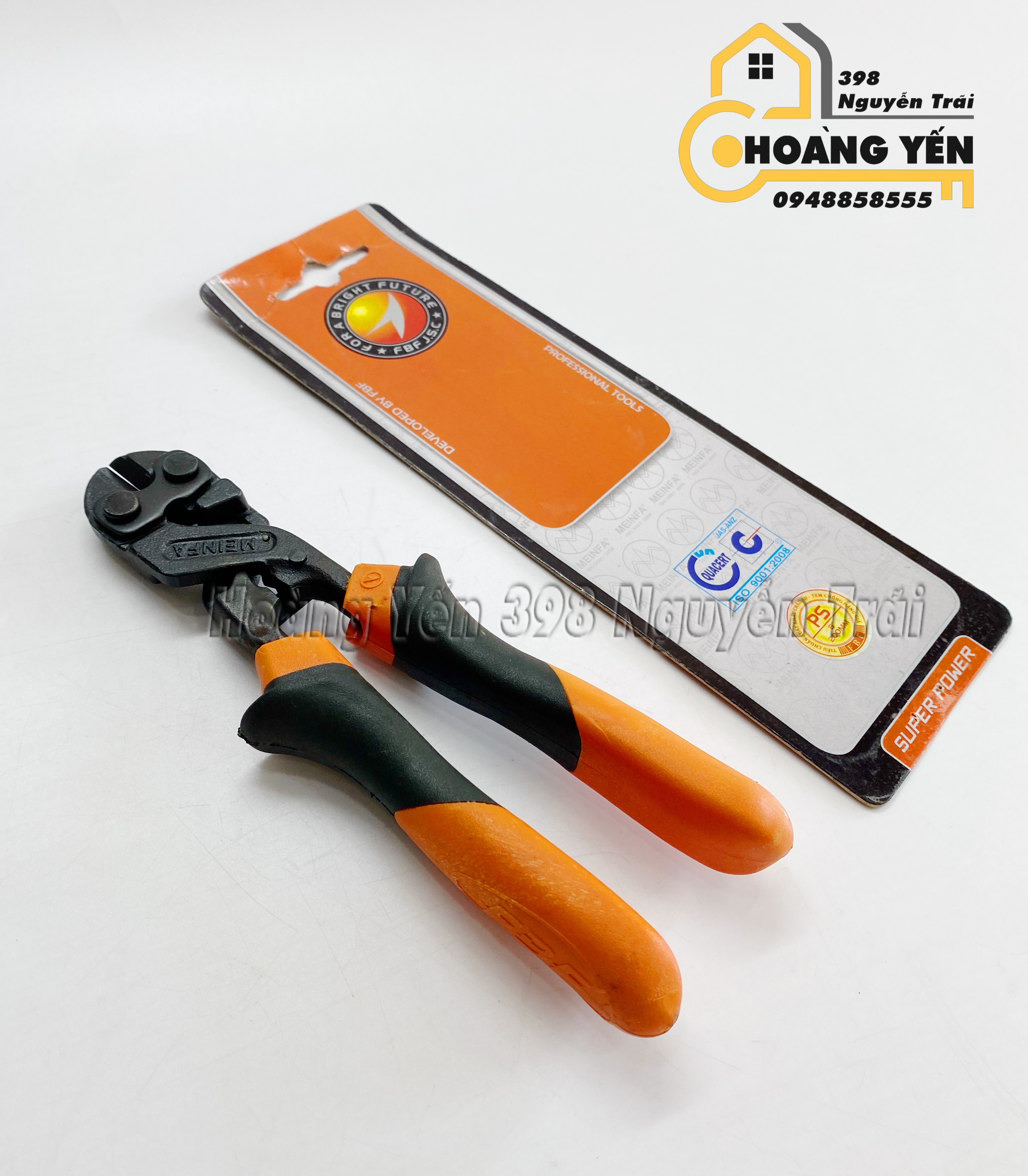 Kìm cắt cộng lực mini 8''/200mm FBF HAND TOOLS - Hoàng Yến 398 Nguyễn Trãi