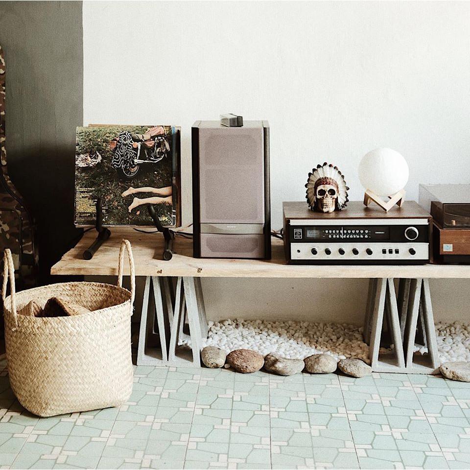 GIỎ CÓI CÓ QUAI ĐA NĂNG - D35xH26 cm