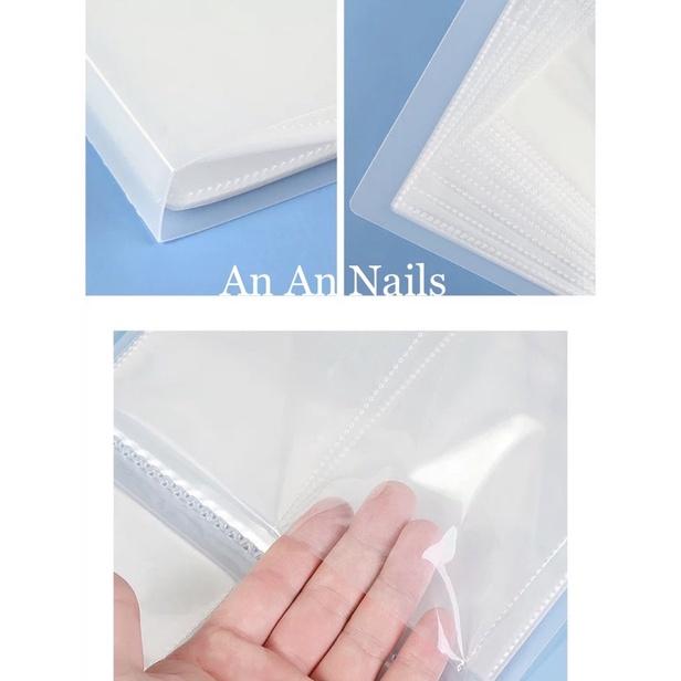 Sổ Đựng sticker ,chứa 80 miếng, abum để hình dán móng