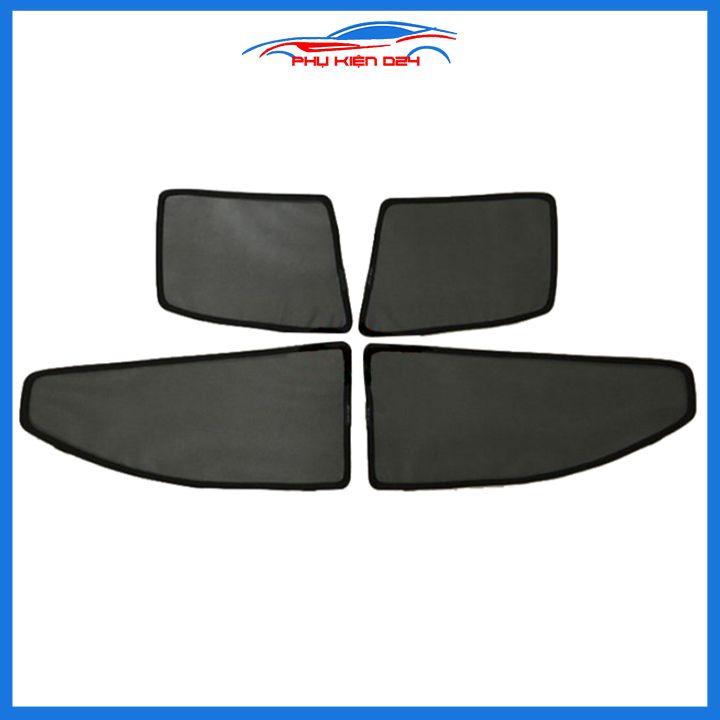 Bộ 4 rèm chắn nắng nam châm Attrage khung cố định chống tia UV