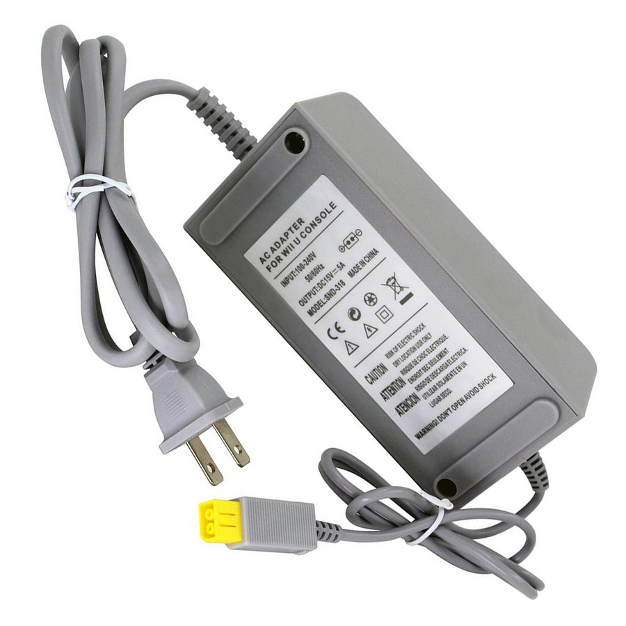 Adapter Nguồn Sạc Cho Nintendo Wii U - 15V/ 5A - Hàng nhập khẩu